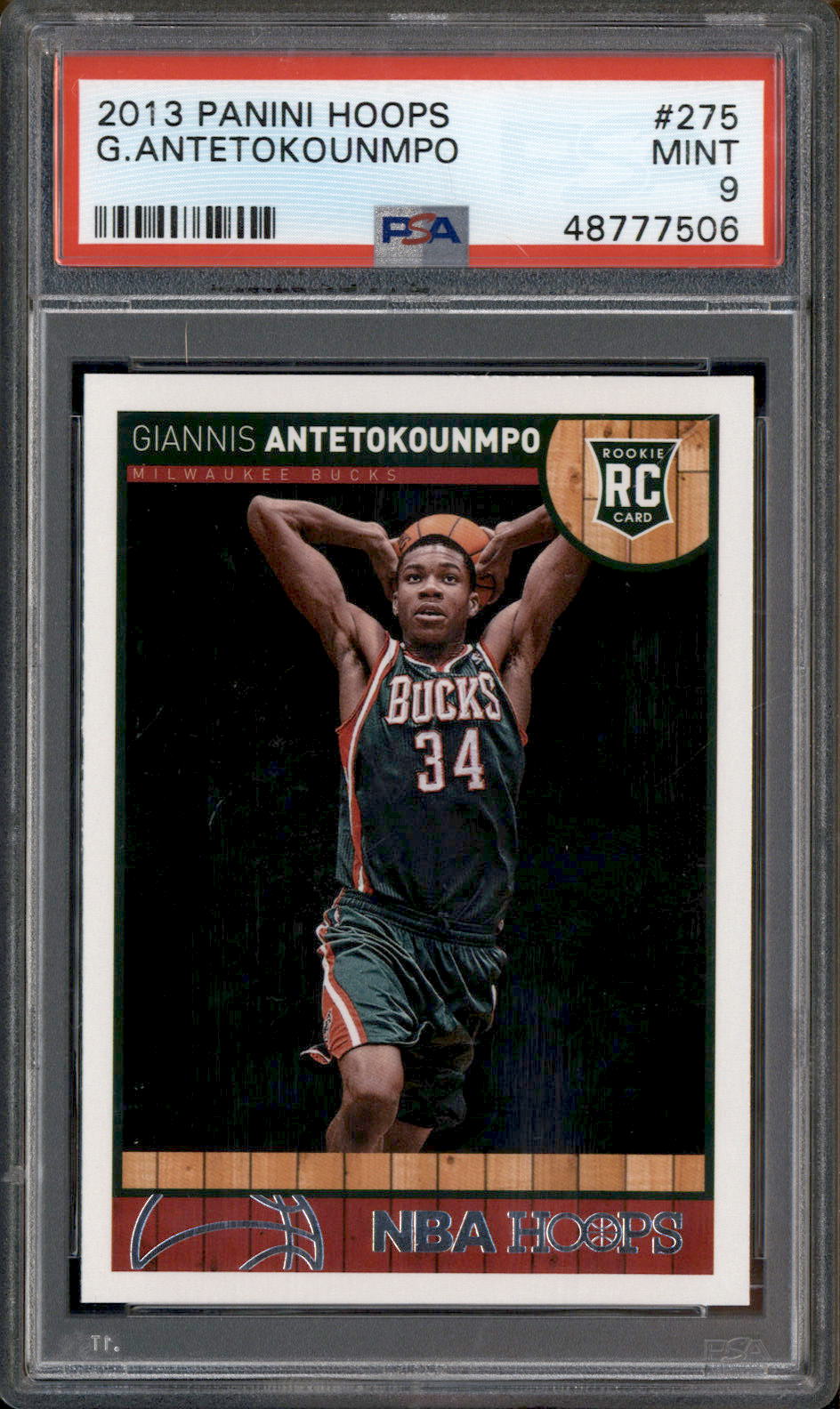 が大特価！ 2013 Panini 9 PSA Rookie RC Antetokounmpo Giannis #275 Hoops その他