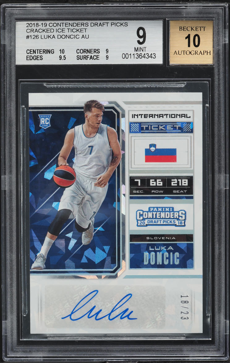 luka doncic Panini Contenders 75シリ 2023-24 LUKA DONCIC PANINI CONTENDERS SEASON TICKET | eBay