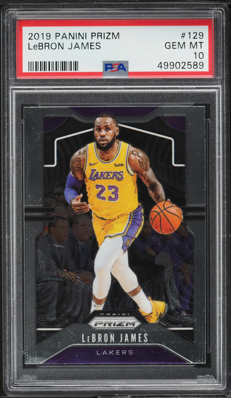 2019 Panini Prizm Sensational Orange Ice LeBron James PATCH