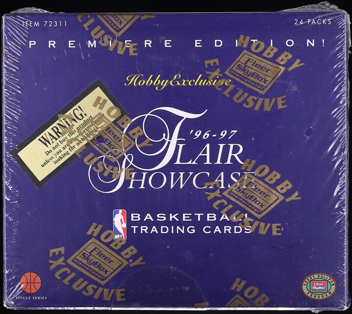 1996 Flair Showcase Class Of '96 Kobe Bryant ROOKIE #4 SGC 8.5 NM