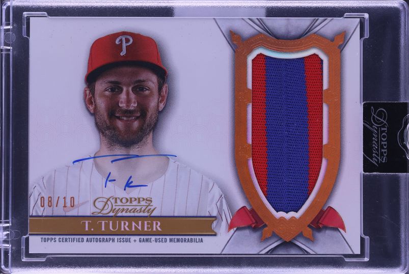 スポーツ選手 TOPPS TRIBUTE AUTOGRAPHS 2017 Topps Tribute Autographs Trea Turner AUTO /199 #TA-TT MBA