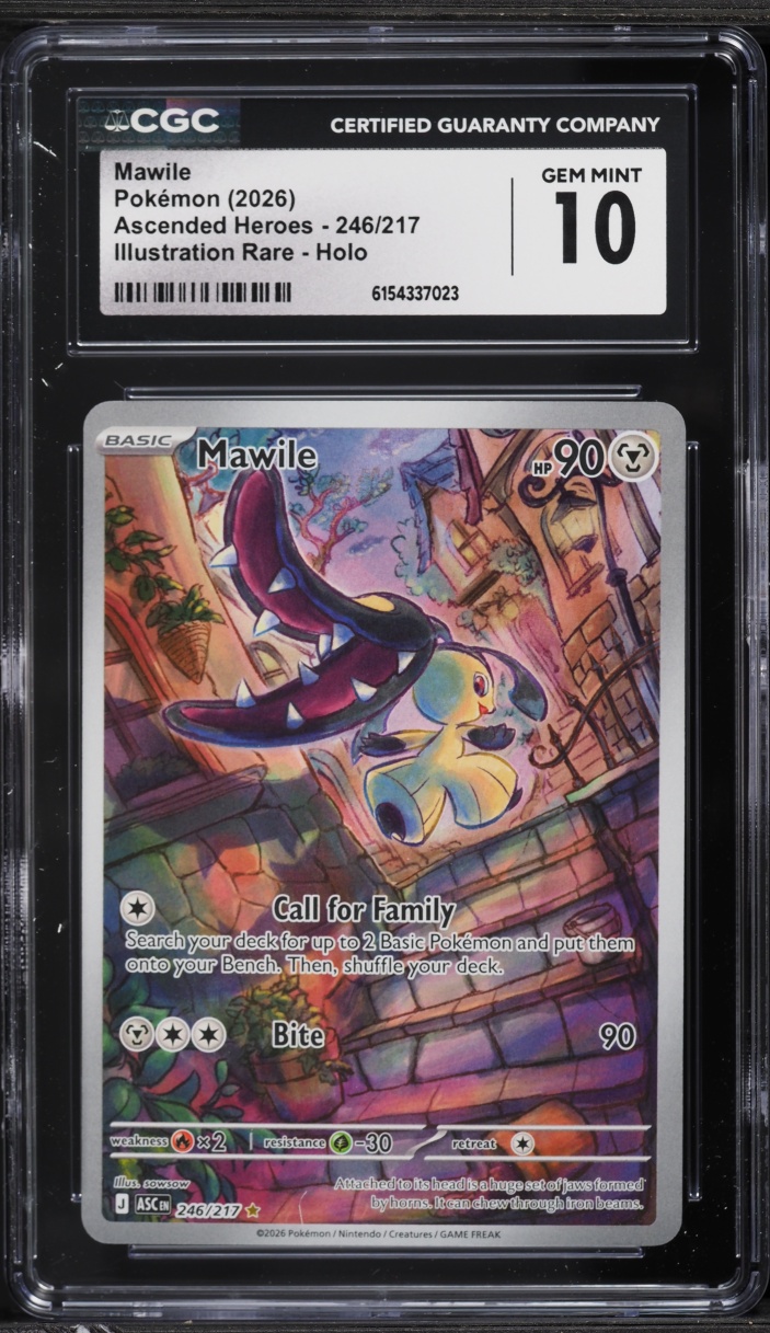 2026 Pokemon Mega Ascended Heroes IR Mawile #246 CGC 10 GEM MINT