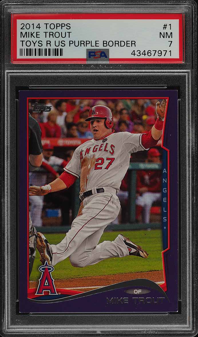 2014 Topps Mike Trout #1 CSG 9.5 GEM MINT on Fanatics Collect