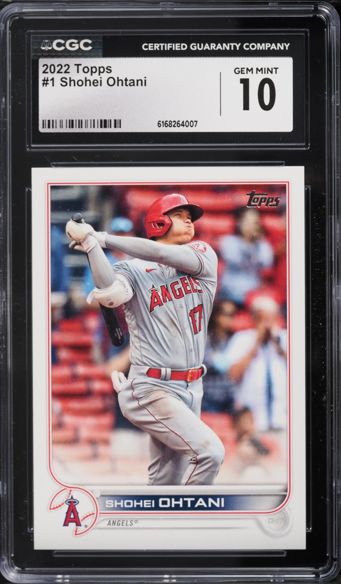 2022 Topps Shohei Ohtani #1 CGC 10 GEM MINT