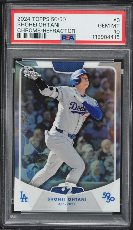 2024 Topps Chrome Sapphire Superfractor SP Variation Shohei Ohtani