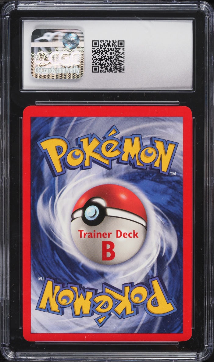 1999 Pokemon Trainer Deck B Water Energy #102 CGC 9 MINT