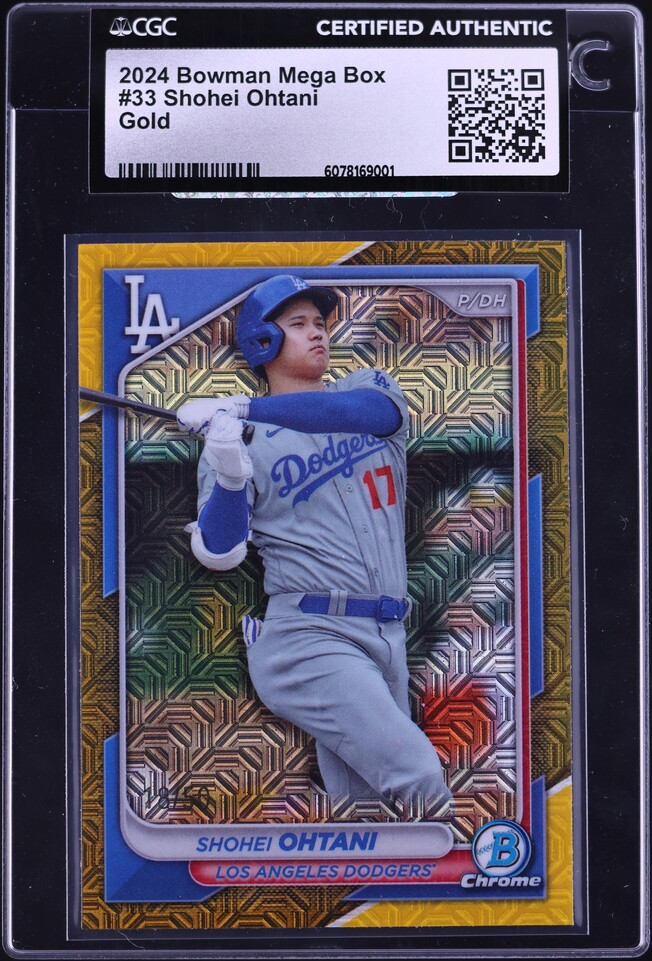 2019 Bowman Chrome Refractor Shohei Ohtani #50 PSA 9 MINT on