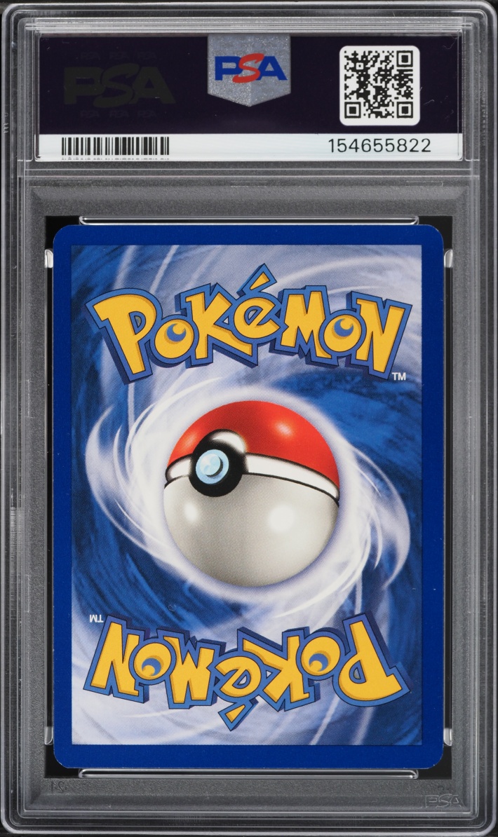 1999 Pokemon Fossil 1st Edition Gambler #60 PSA 9 MINT