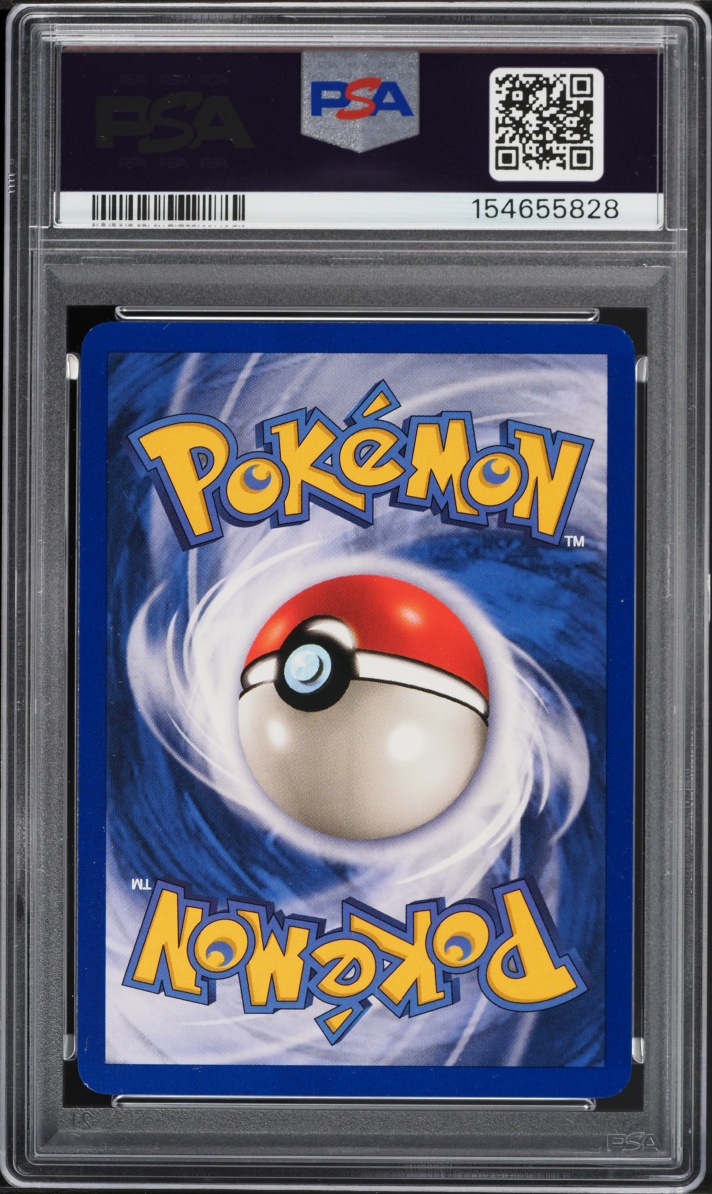 1999 Pokemon Fossil 1st Edition Gambler #60 PSA 9 MINT