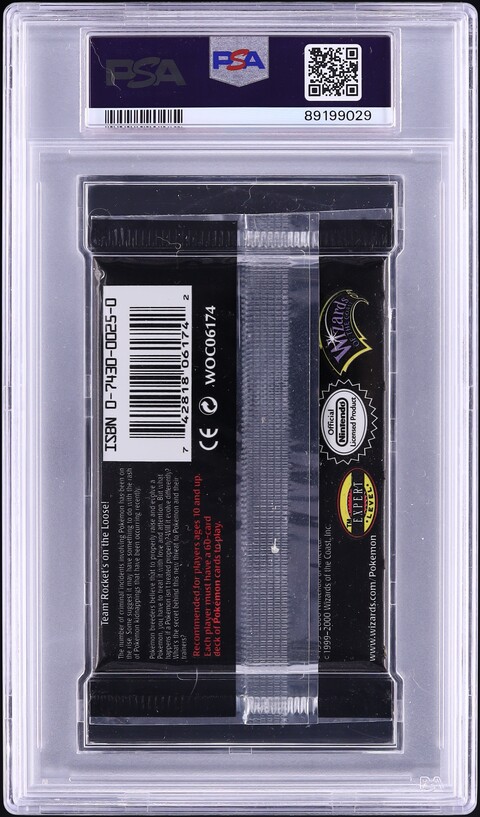 2000 Pokemon Team Rocket Pack 1st Edition Jessie James PSA 10 GEM MINT