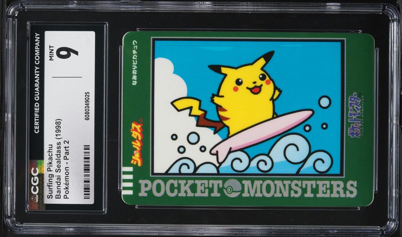 1997 Pokemon Japanese Jungle Pikachu #25 PSA 9 MINT on Fanatics