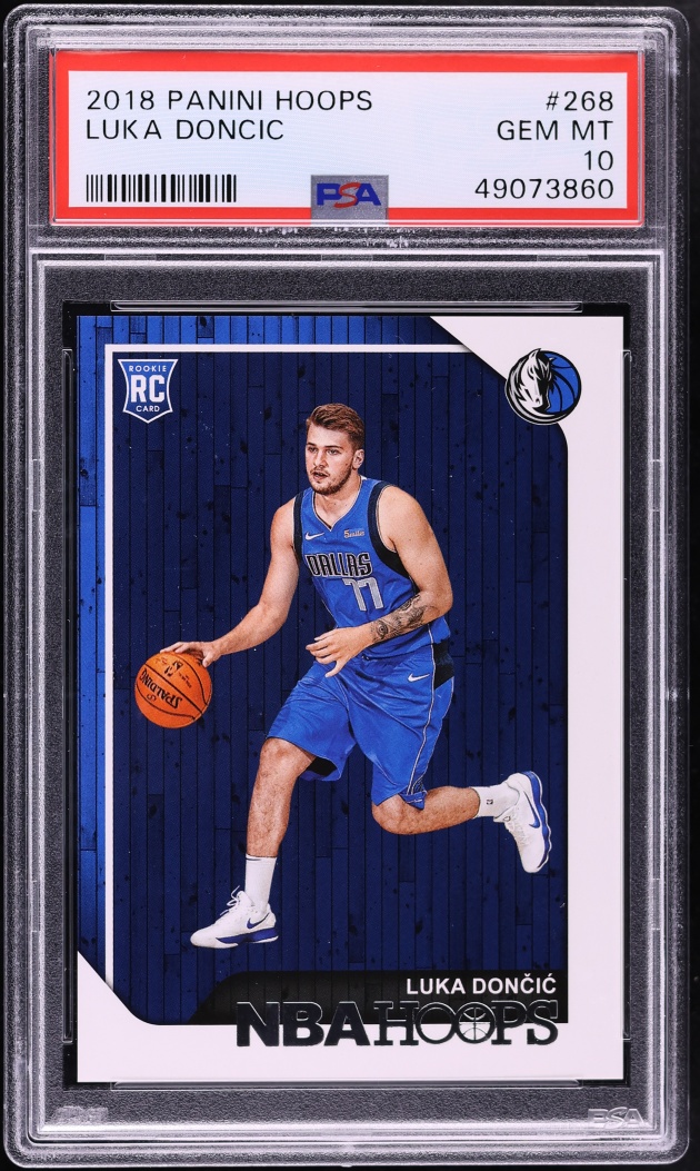 2018 Hoops Luka Doncic ROOKIE #268 PSA 10 GEM MINT