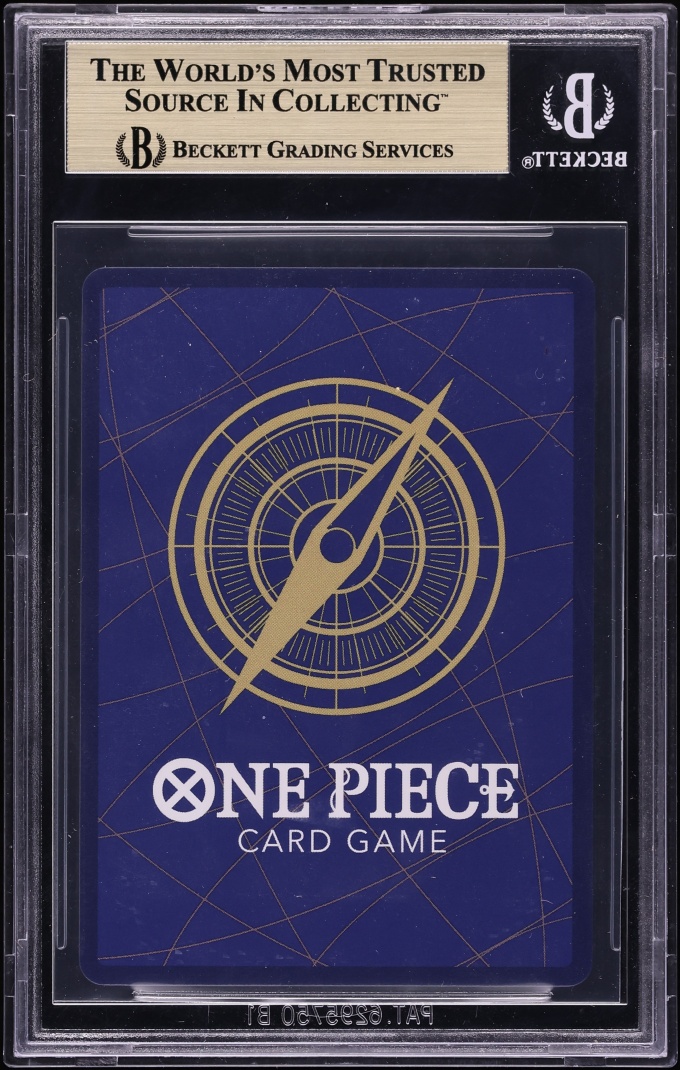 2025 One Piece Anime 25th Collection Manga Art Monkey D Luffy #EB02061 BGS 10 PRISTINE
