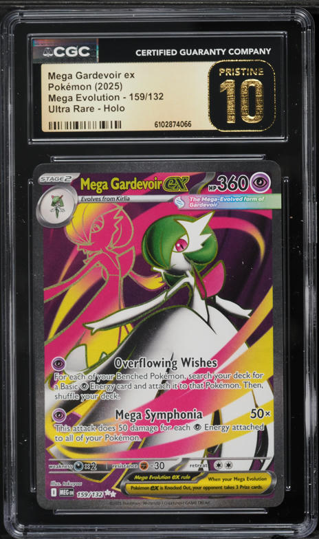 2025 Pokemon Japanese Mega Symphonia MUR Mega Gardevoir ex #92 CGC