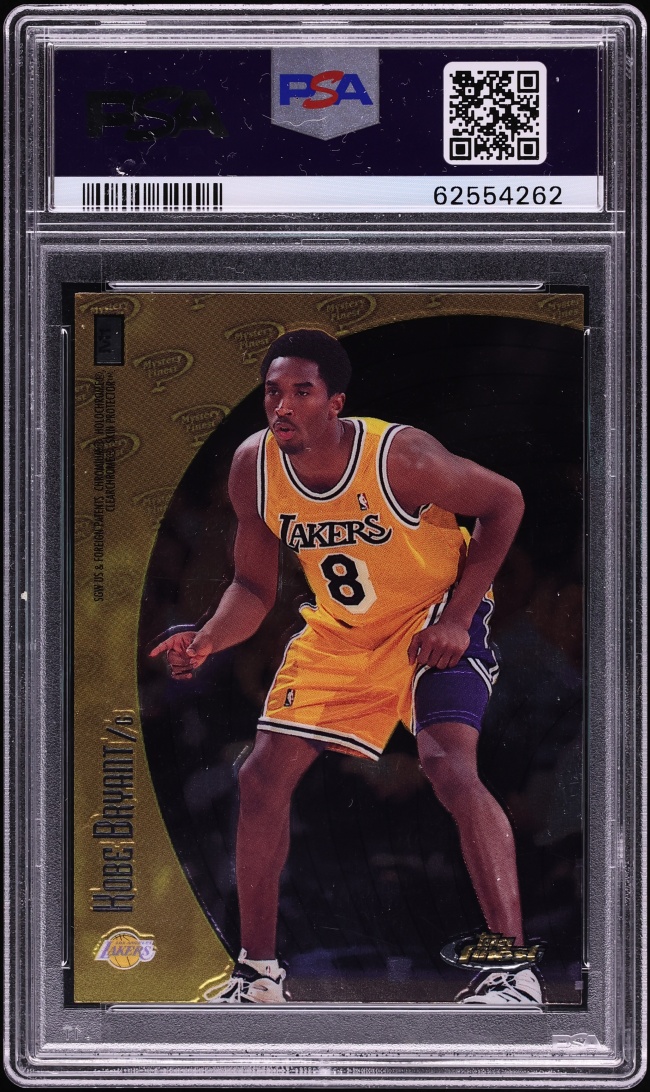 1998 Finest Mystery Michael Jordan Kobe Bryant #M1 PSA 7 NRMT - Photo 2