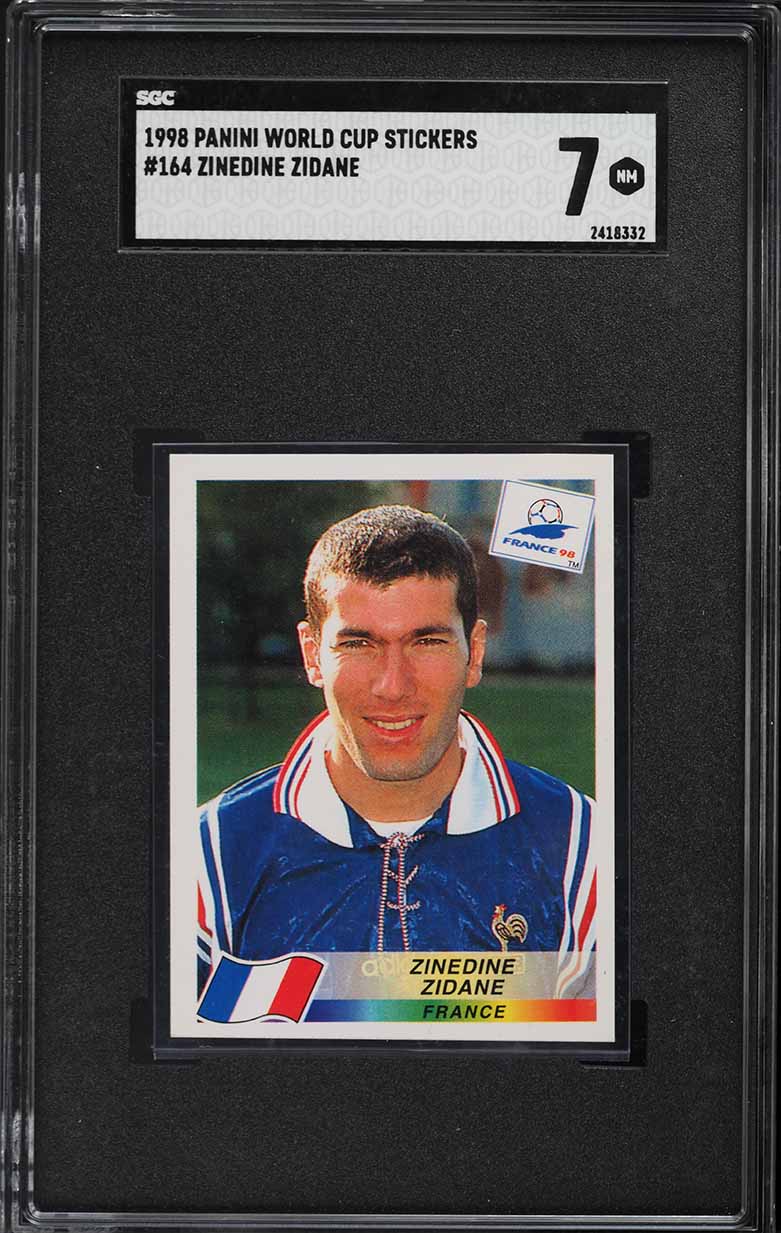 Panini Zidane RARE Juventus 1997 1998 1999 2000 Zidane stickers L