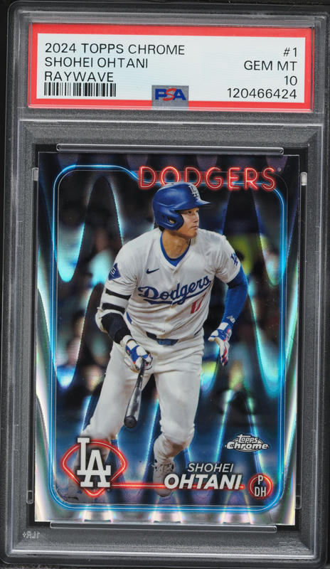 2024 Topps Big League Let's Go Shohei Ohtani /50 #LG1 PSA 10 GEM