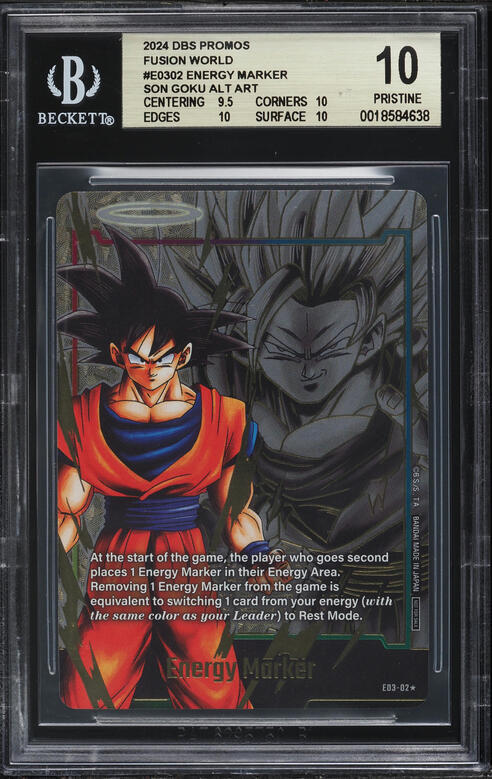 2025 Dragon Ball Super Fusion World Manga Booster Energy Marker