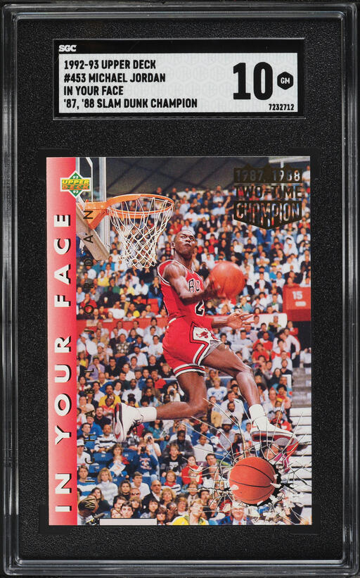 2007 Fleer Mj Box Set Michael Jordan #30 SGC 9.5 MINT+ on Fanatics