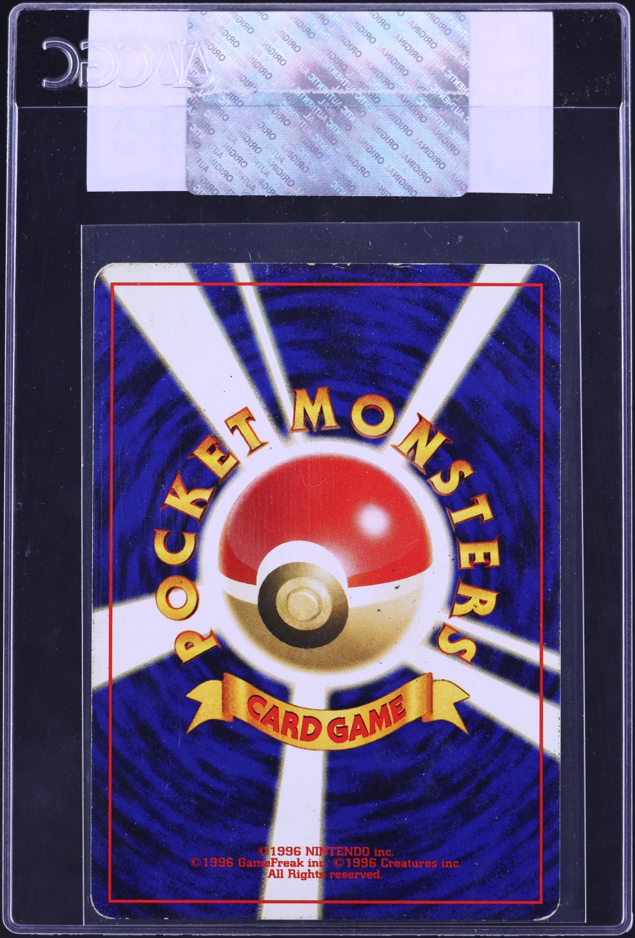 2000 Pokemon Japanese Neo 2 Holo Espeon #196 CGC AUTH