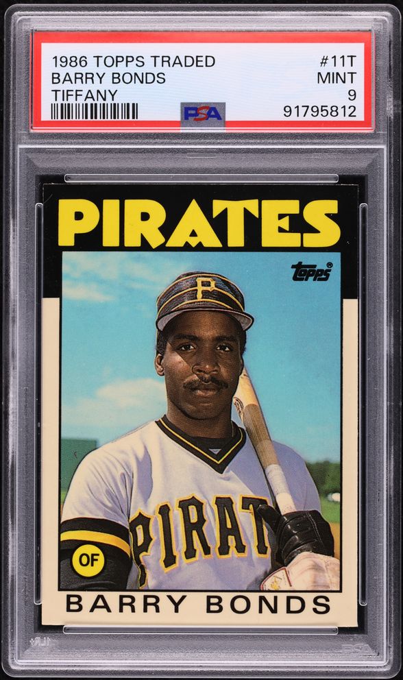 1987 Donruss Barry Bonds ROOKIE #361 BGS 7 NRMT on Fanatics Collect
