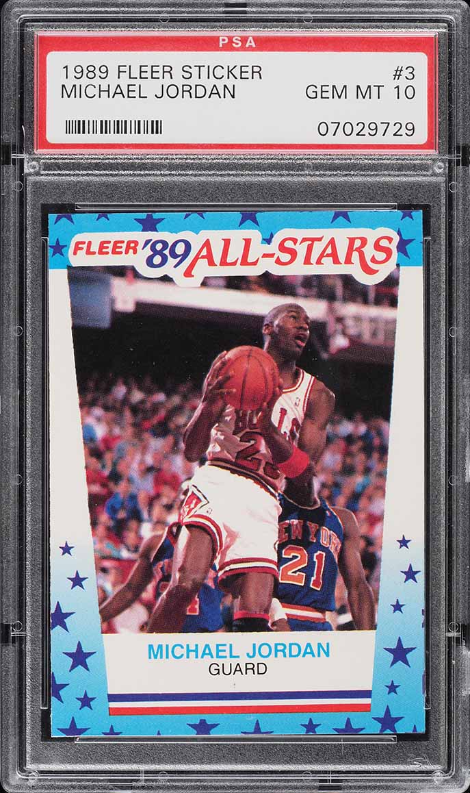 1996 Metal Net-Rageous Michael Jordan #5 PSA 9 MINT on Fanatics