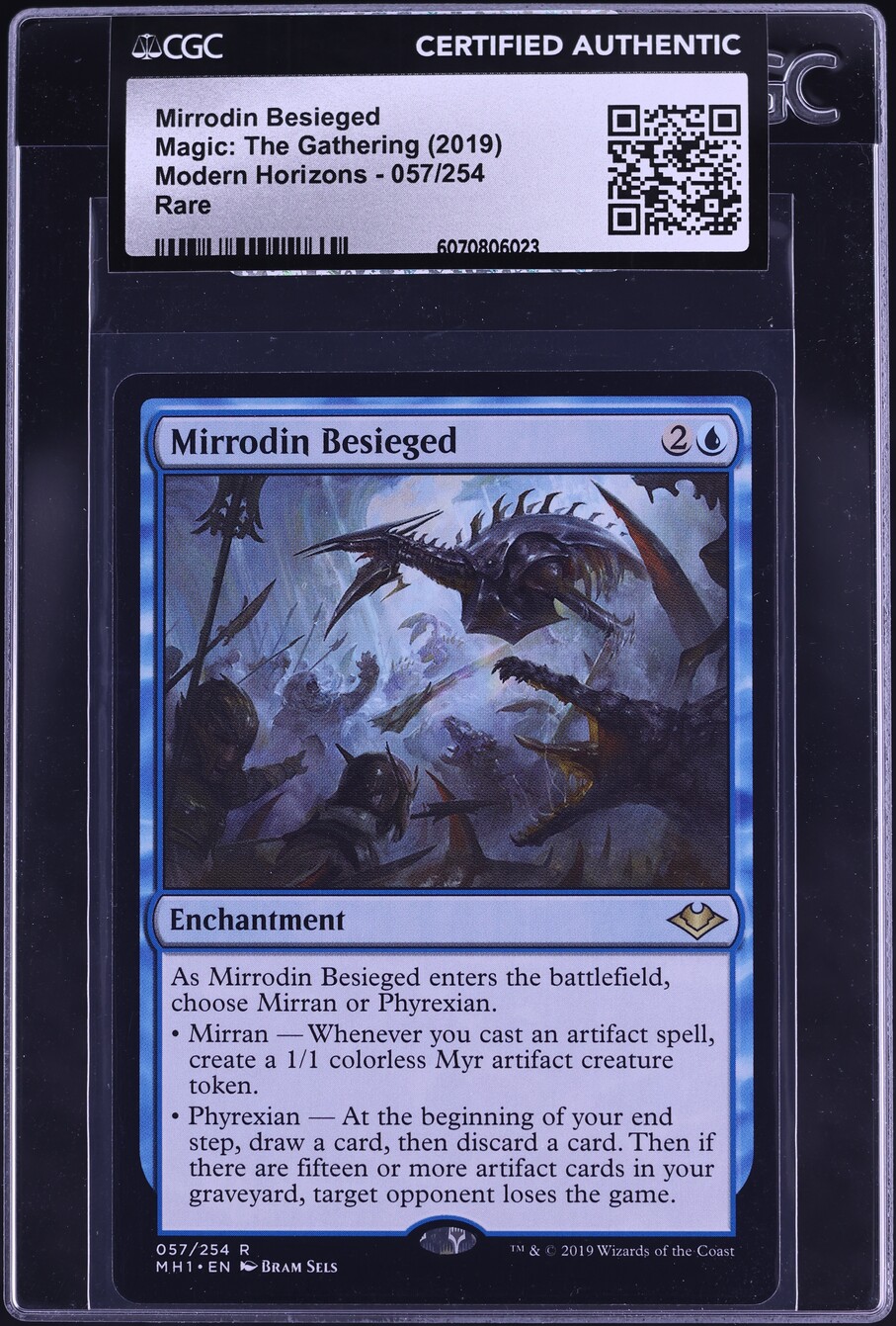 2019 Magic The Gathering MTG Modern Horizons Mirrodin Besieged #57 CGC ...