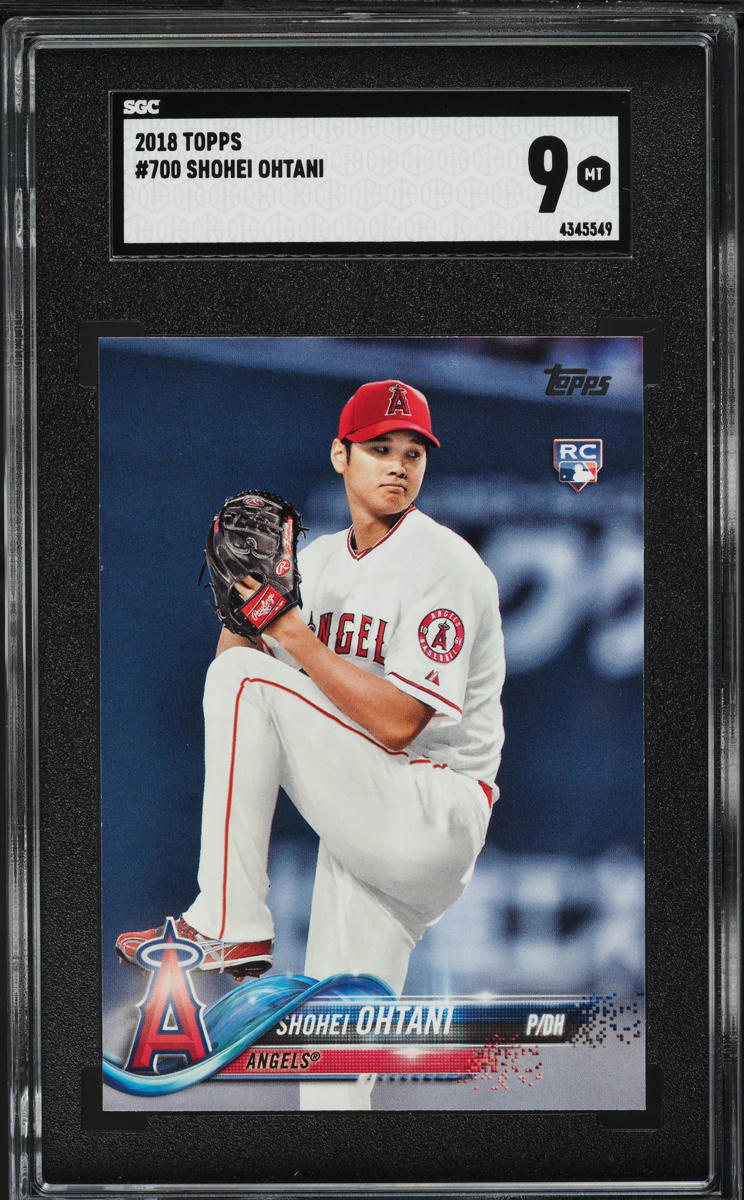 2018 Topps Shohei Ohtani ROOKIE #700 SGC 9 MINT