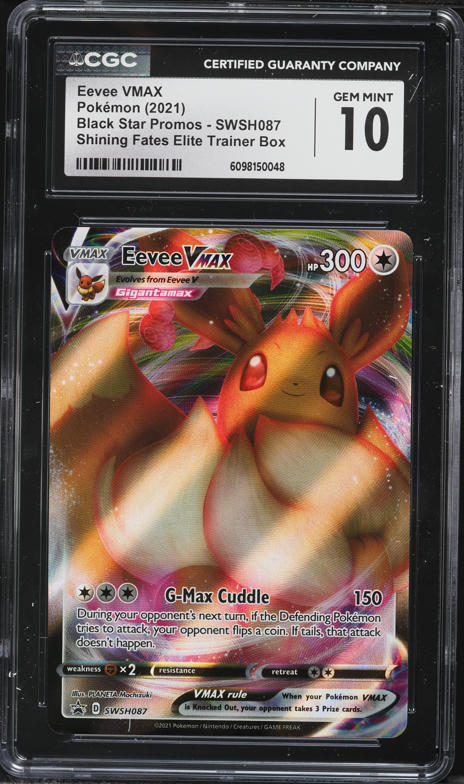 2025 Pokemon Chinese SV Gem Pack Vol. 2 Eevee VMAX #0114 CGC 9