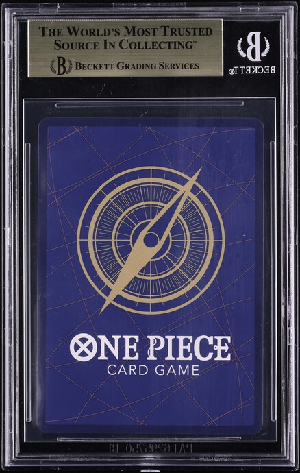 2025 One Piece Promos 3rd Anniversary Winner Monkey D. Luffy #ST01012 BGS 10 PRISTINE