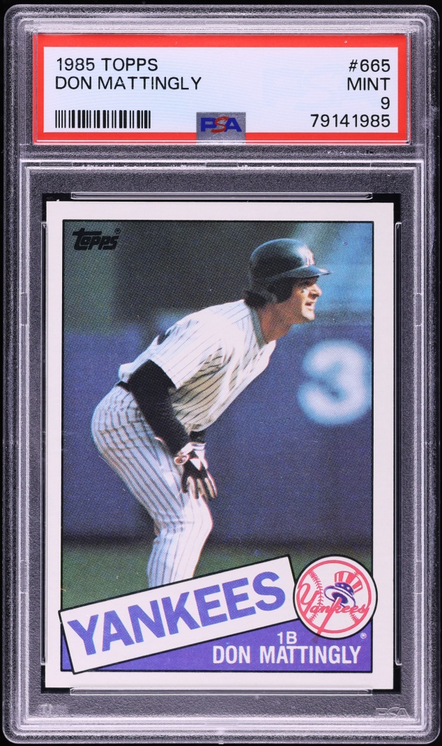 1985 Topps Don Mattingly #665 PSA 9 MINT