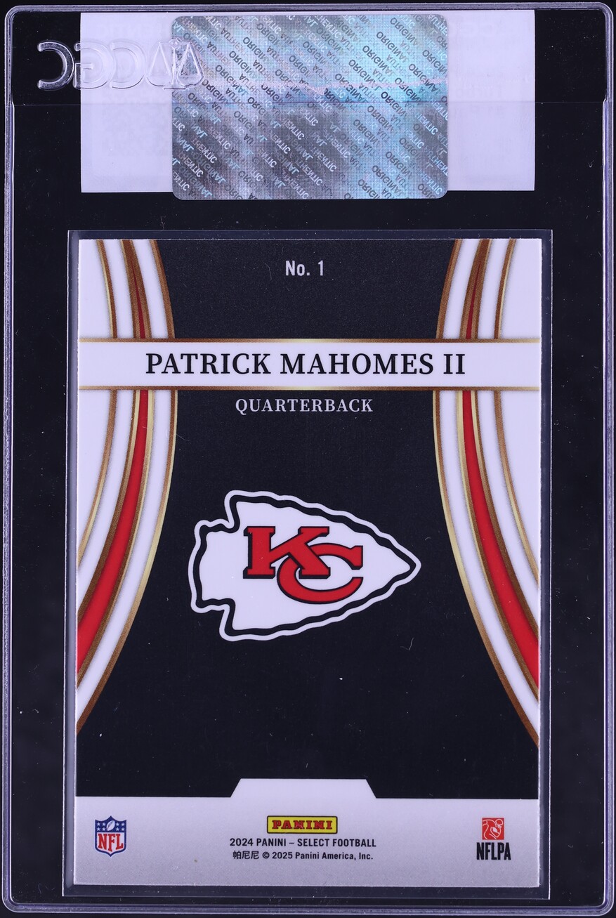 2024 Select Turbocharged Patrick Mahomes II #1 CGC AUTH
