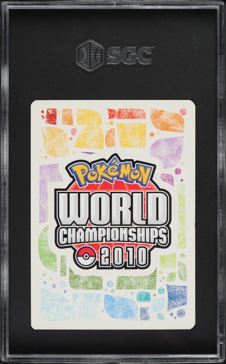2010 Pokemon DP World Championships Happy Luck Deck Unown Q #49 SGC 9 MINT