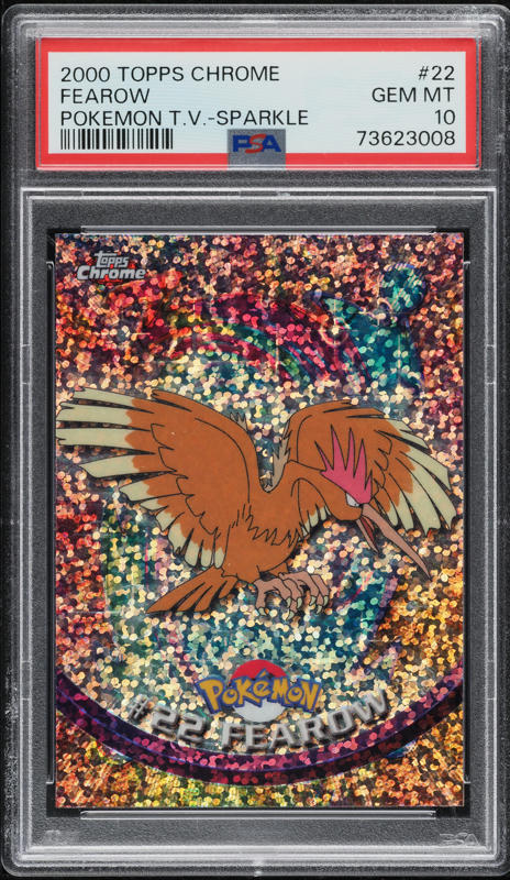 2000 Pokemon Topps Chrome Series 1 Sparkle Charizard #6 PSA 10 GEM