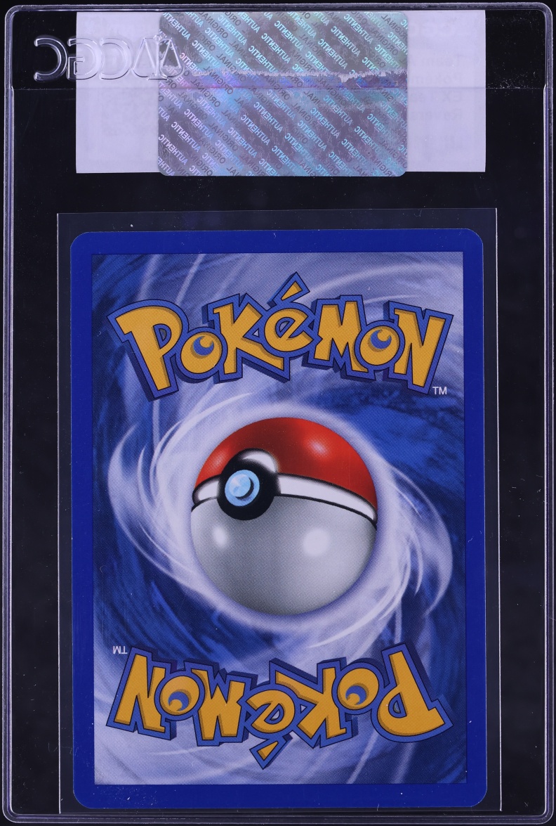 2004 Pokemon EX Team Magma Vs Aqua Reverse Holo Team Aqua's Electrike #53 CGC AUTH