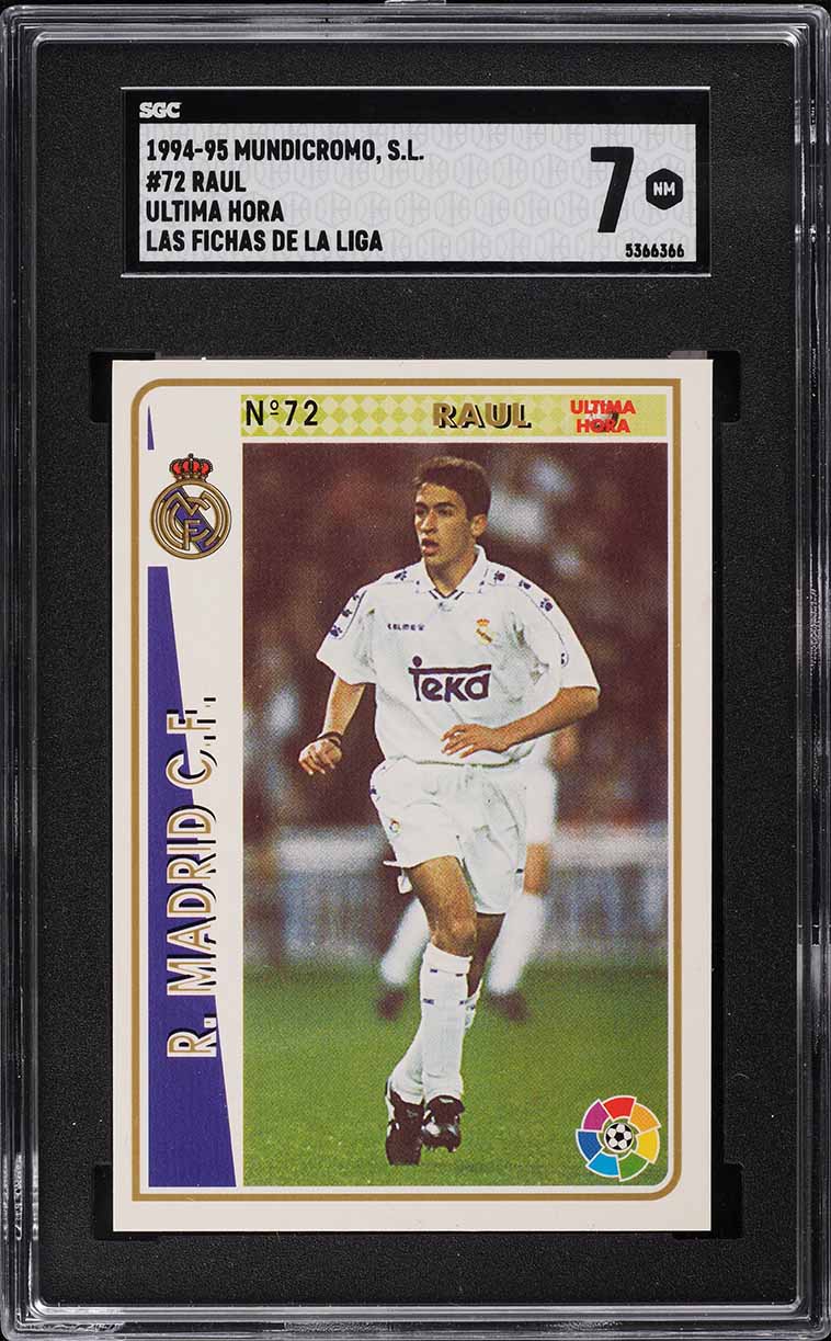 Carte NAYIM 48 – Real Zaragoza – Mundicromo – Liga 1994-1995 – Foot – Original