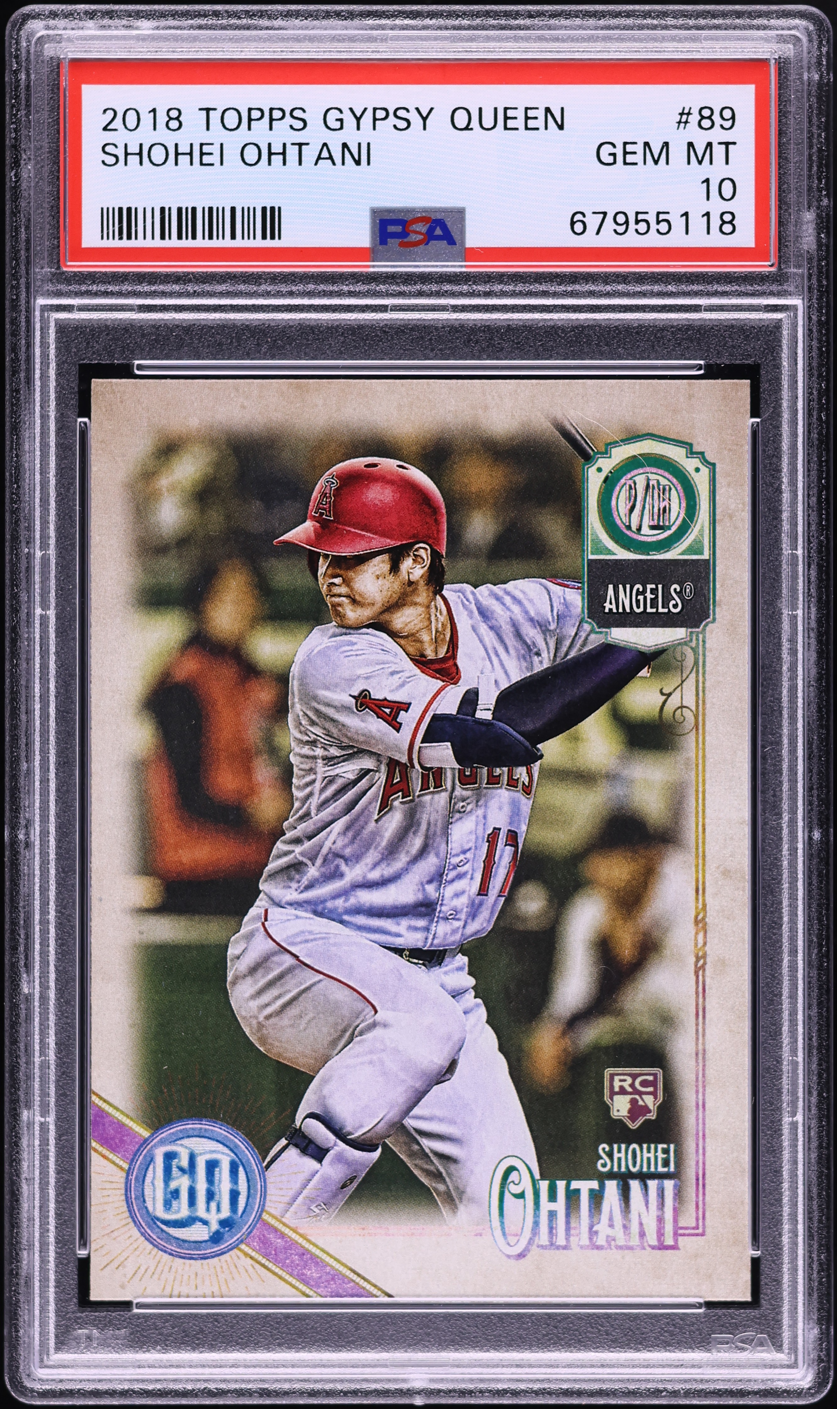その他 TOPPS GYPSY QUEEN 2018 Topps Gypsy Queen Shohei Ohtani ROOKIE #89 PSA 10 GEM