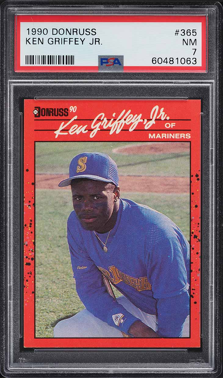 1990 Donruss Ken Griffey Jr. #365 PSA 7 NRMT