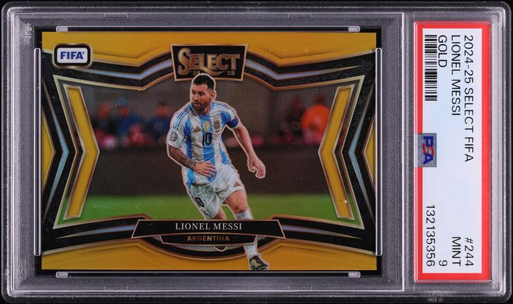 Carte Lionel Messi 2024 Leaf Ultimate Sports – Fat Patch – #1/3 – Rare