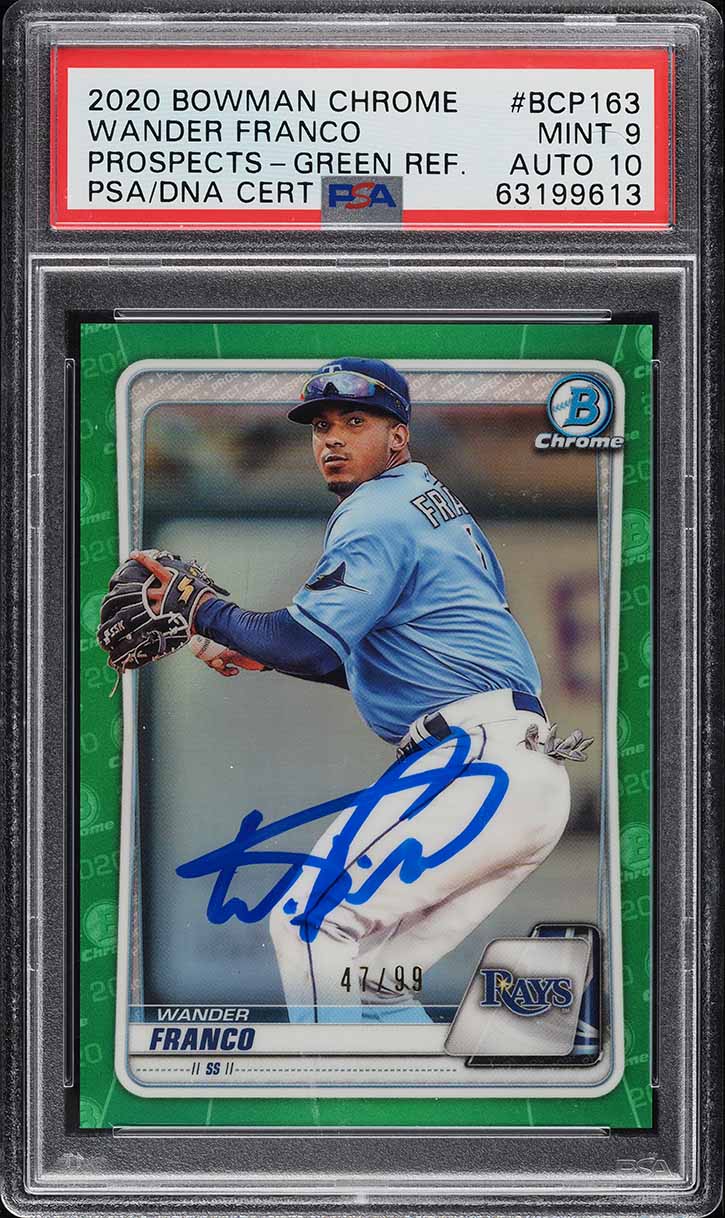 スポーツ選手 2022 Topps Green Ref 99 Wander Franco RC 2022 Topps Green Ref 99 Wander Franco RC 2022 Topps x Wander