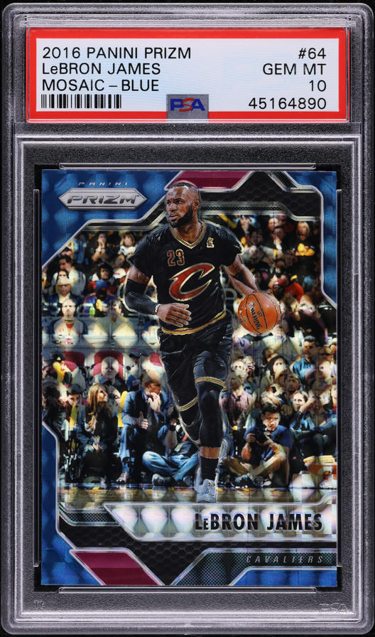 2007 Bowman Chrome Gold Refractor LeBron James /99 #23 PSA 10 GEM