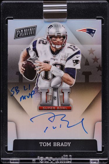 2021 Panini Eminence Super Bowl Signatures Tom Brady AUTO /10 #SBLI-TB - Photo 1