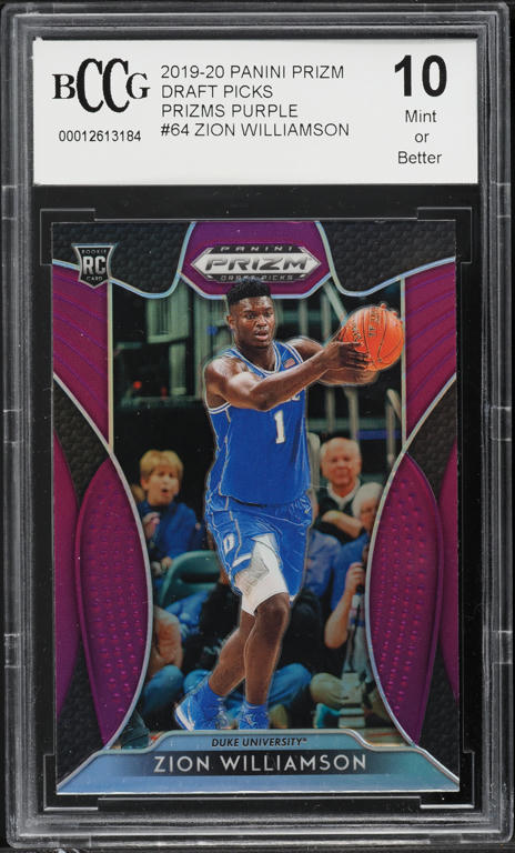 2019 Panini Prizm Variation Zion Williamson ROOKIE #248 BGS