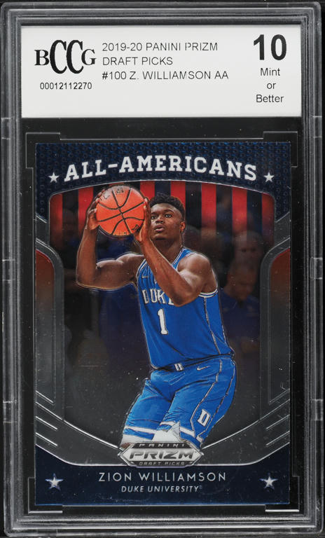 その他 BGS 9.5 PANINI PRIZM ZION WILLIAMSON RC 2019-20 Prizm