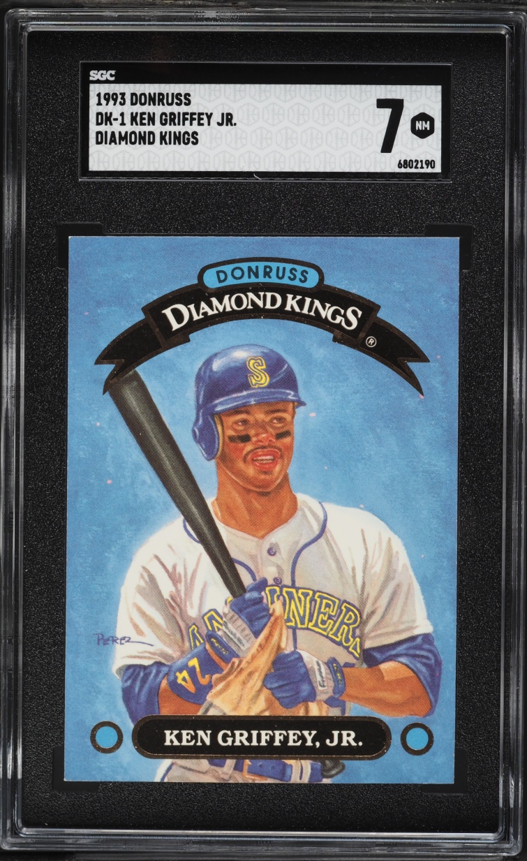 1993 Donruss Diamond Kings Ken Griffey Jr. #DK-1 SGC 7 NRMT