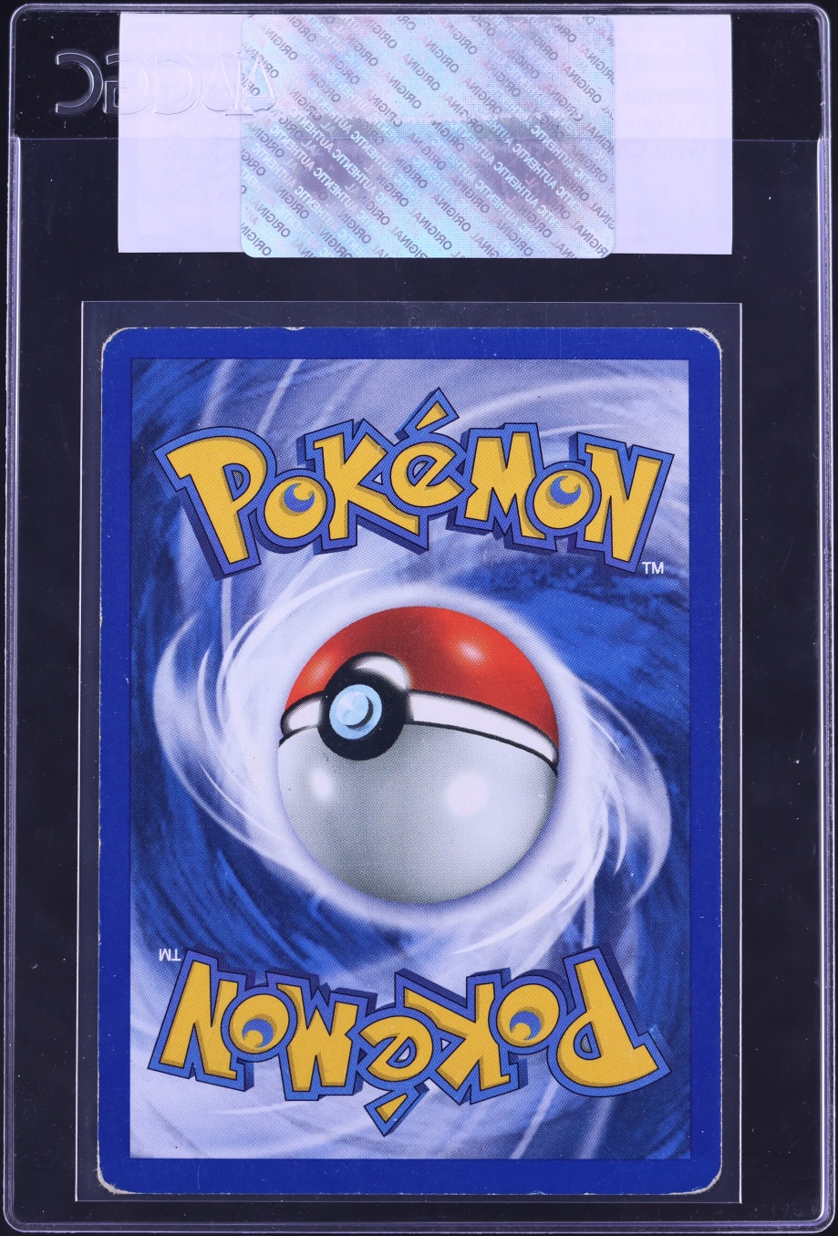 2000 Pokemon Gym Challenge Sabrina's Gastly #96 CGC AUTH