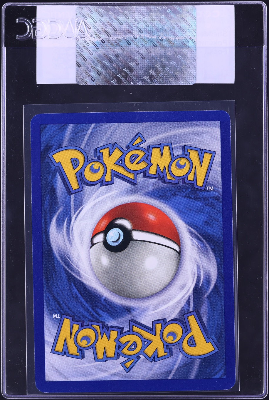 1999 Pokemon Fossil 1st Edition Shellder #54 CGC AUTH
