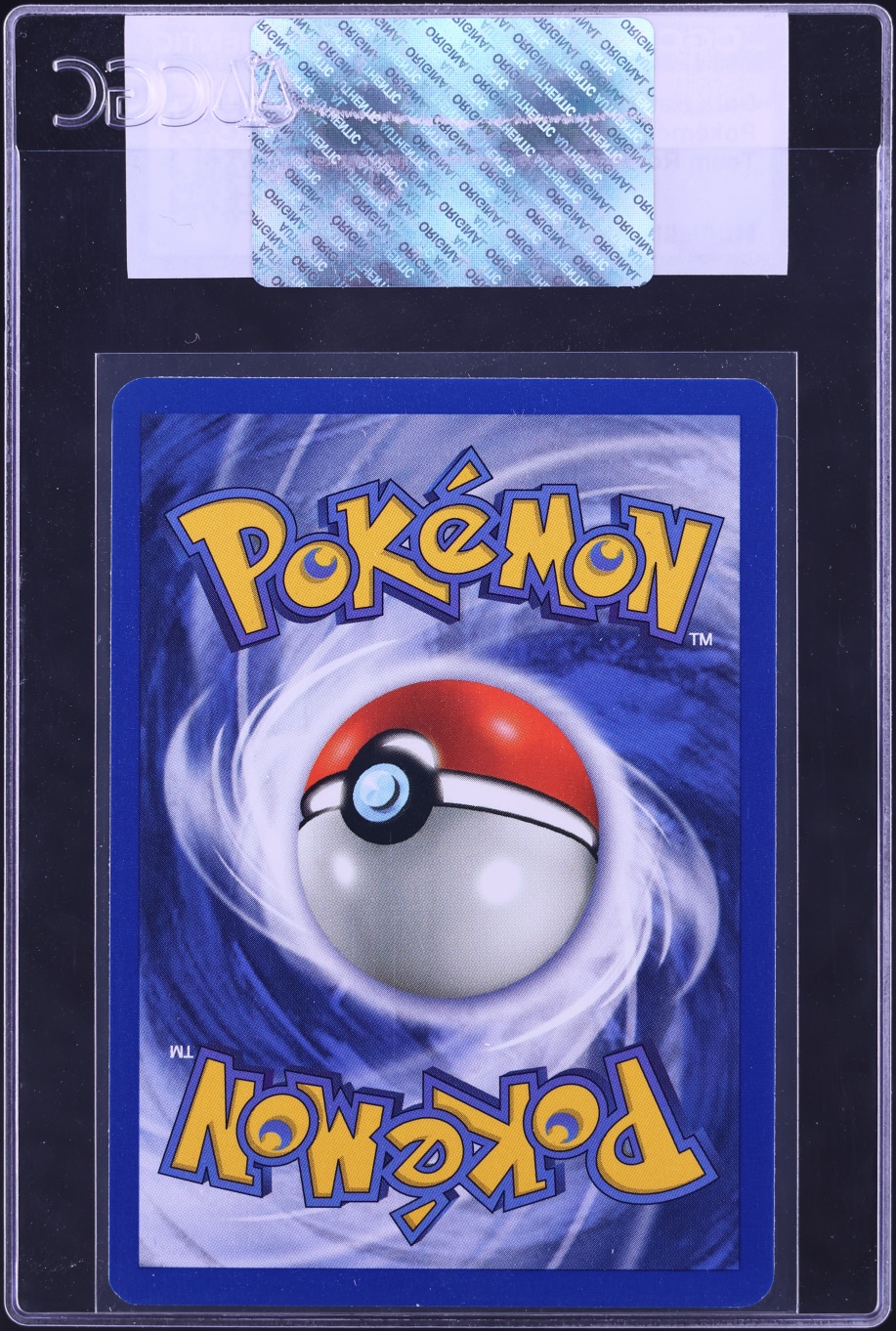 2000 Pokemon Team Rocket 1st Edition Dark Raticate #51 CGC AUTH