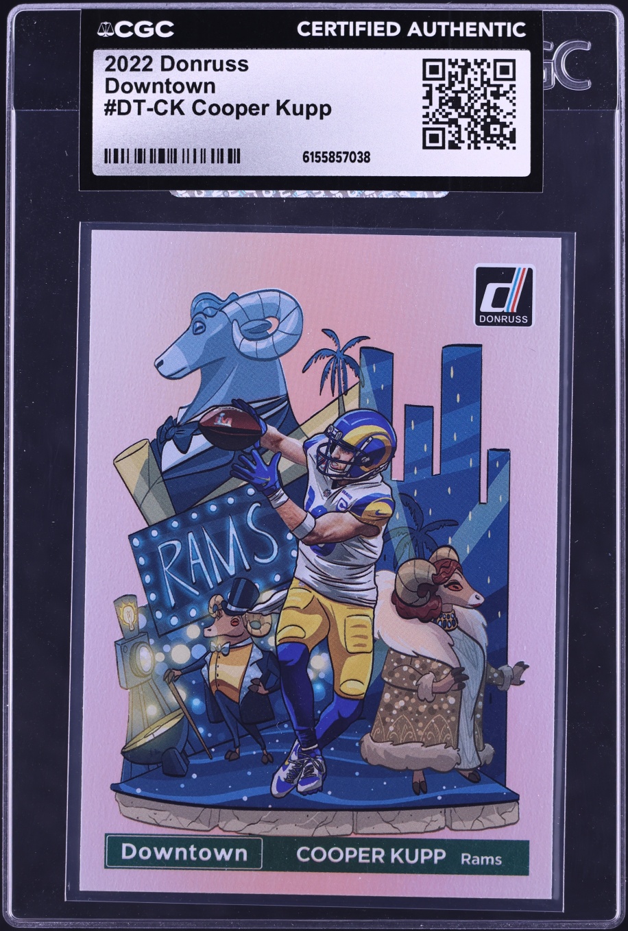 2022 Donruss Downtown Cooper Kupp #DT-CK CGC AUTH
