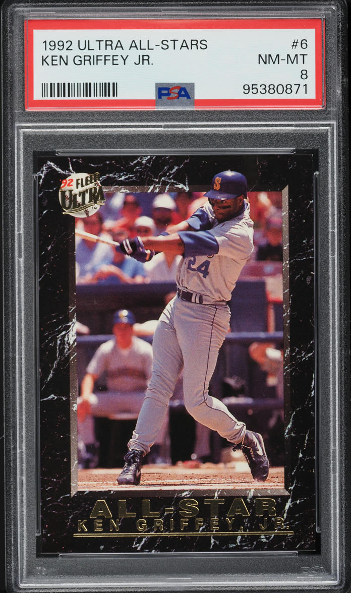 1992 Ultra All-Stars Ken Griffey Jr. #6 PSA 8 NM-MT